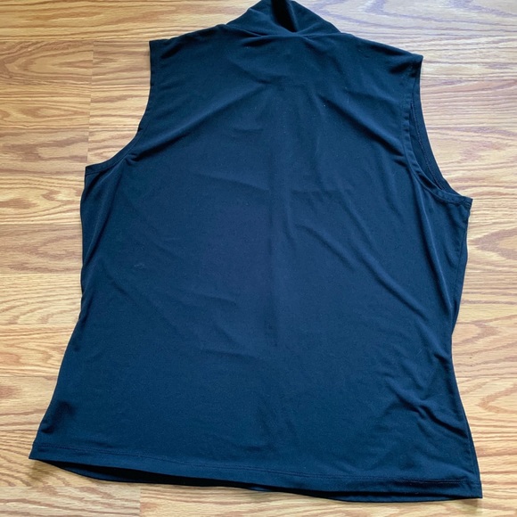 Fashion Bug Black Sleeveless Pullover - Picture 3 of 6